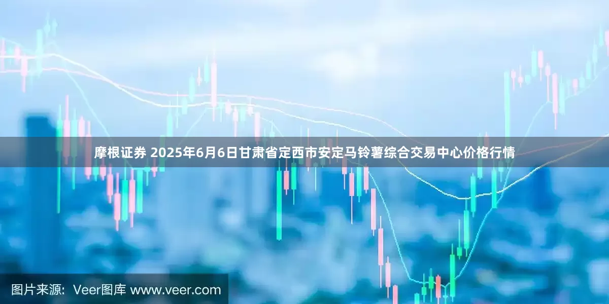 摩根证券 2025年6月6日甘肃省定西市安定马铃薯综合交易中心价格行情